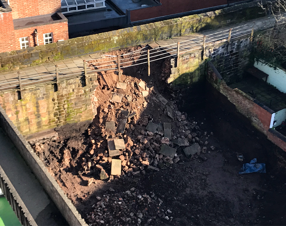 Viewpoint: Chester City Walls — a reminder of the importance of Party Wall Act assessments