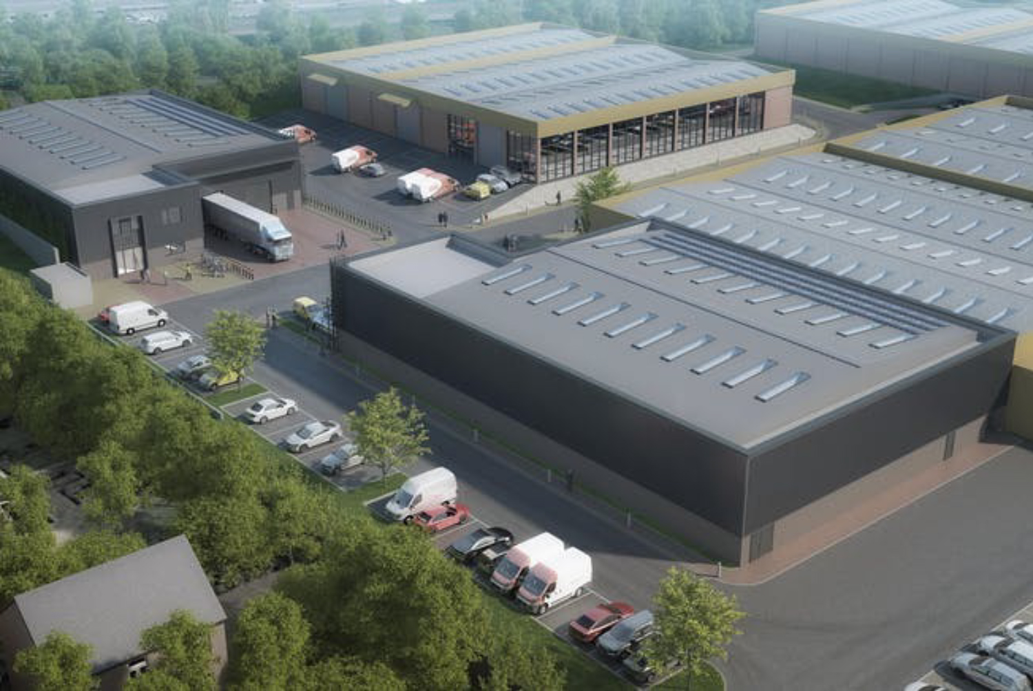News: Powell Williams Project Management begins work with Wren Construction on new build ‘A’ rated, ‘Very Good’ industrial units.